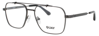 QUAY CALL BACK RX Frame MATTE GUNMETAL Lens DEMO