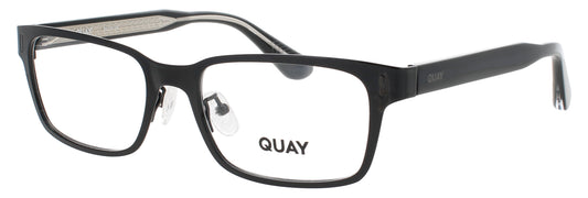 QUAY CLOSE CALL RX Frame BLACK Lens DEMO