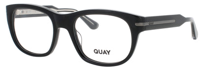 QUAY REAL DEAL RX Frame BLACK Lens DEMO