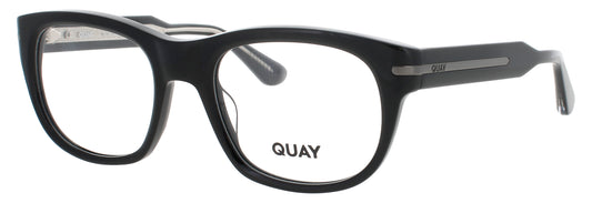 QUAY REAL DEAL RX Frame BLACK Lens DEMO