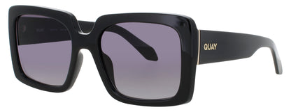 QUAY TOTAL VIBE Frame BLACK Lens SMOKE