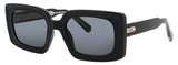 QUAY TALK SHOW Frame BLACK Lens SMOKE