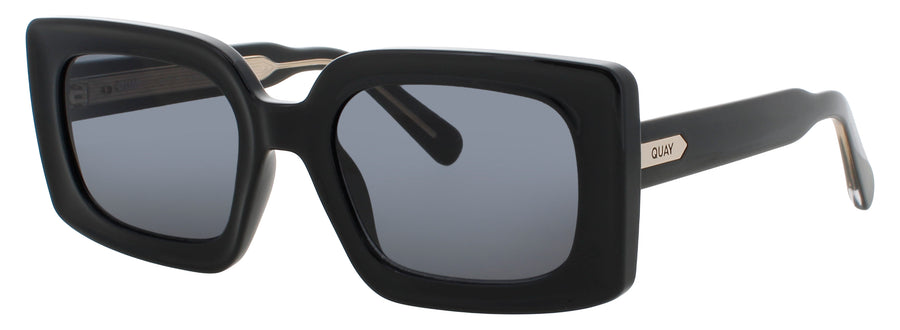 QUAY TALK SHOW Frame BLACK Lens SMOKE