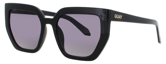 QUAY CONTOURED Frame BLACK  Lens SMOKE