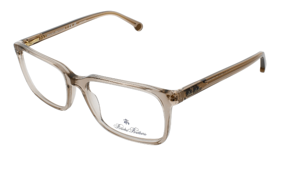 BROOKS BROTHERS 0BB2033 Frame Transparent Brown Lens DEMO