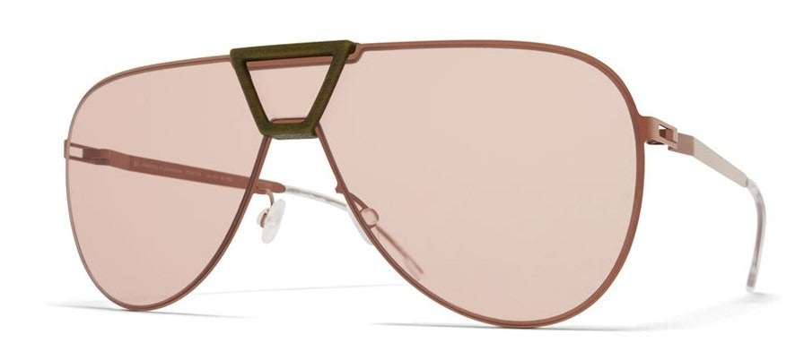 MYKITA PEPPER Frame KHAKI SHINY COPPER Lens NUDE