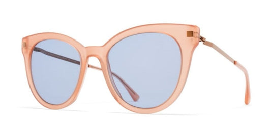 MYKITA ANIK Frame RHUBARB SORBET SHINY COPPER Lens SKY BLUE