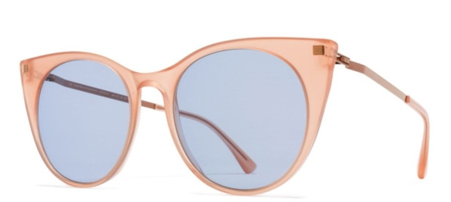 MYKITA DESNA Frame RHUBARB SORBET SHINY COPPER Lens SKY BLUE
