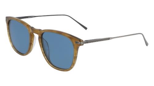 NAUTICA N6244S Frame AMBER HORN Lens BLUE POLARIZED