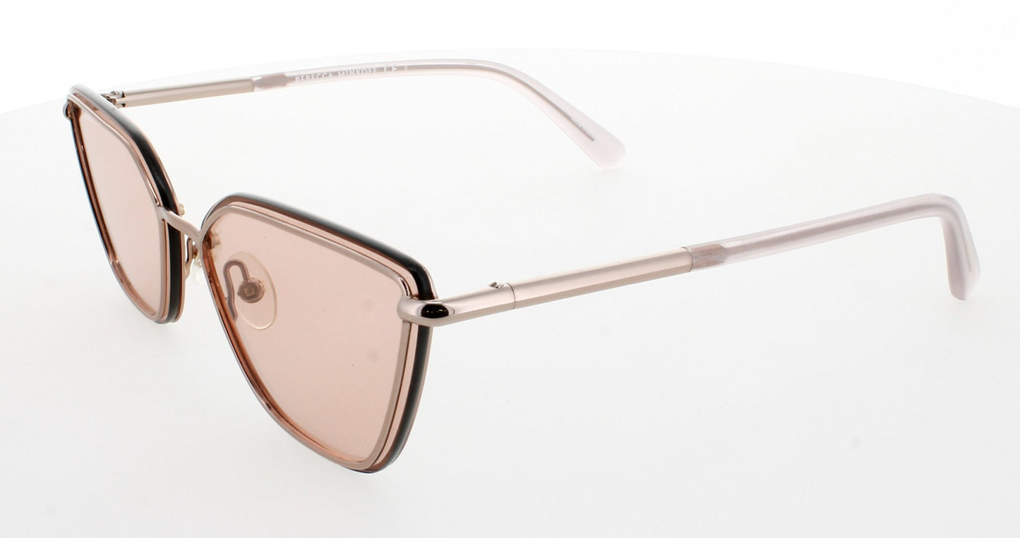 REBECCA MINKOFF INDIO 3/G/S Frame ROSE GOLD Lens PINK FLASH SILVER