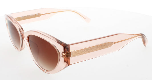 REBECCA MINKOFF SELMA 3 S Frame CRYSTAL PINK Lens HAVANA BROWN