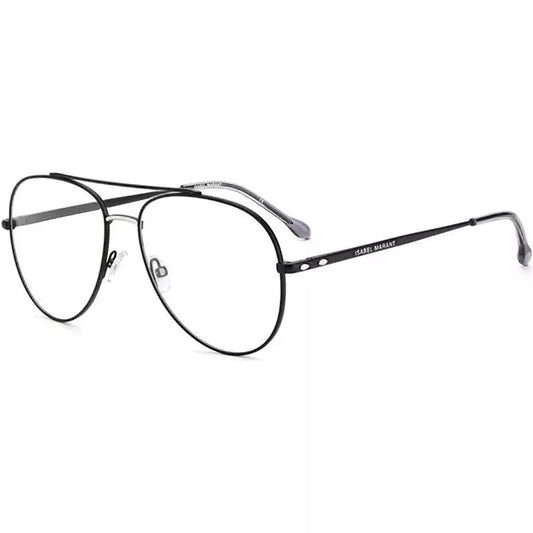 ISABEL MARANT IM 0027 Frame BLACK SILVER Lens Transparent