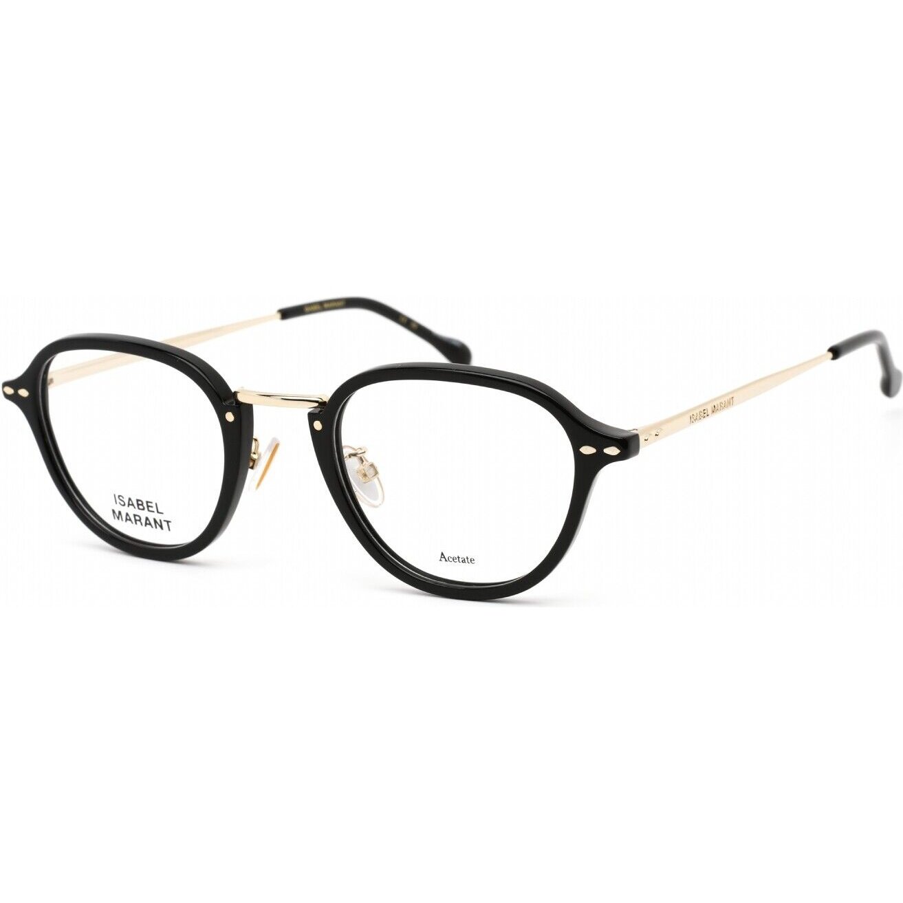 ISABEL MARANT IM 0034 Frame BLACK GOLD Lens Transparent