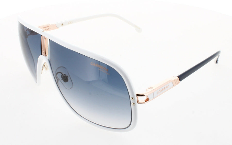 CARRERA FLAGLAB 11 Frame WHITE Lens BLUE GRADIENT