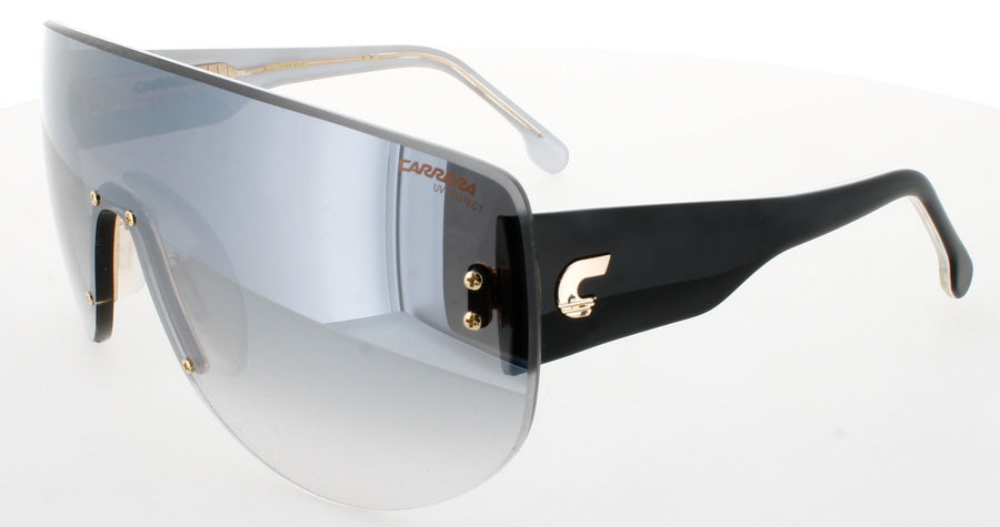 CARRERA FLAGLAB 12 Frame SILVER BLACK Lens GREY MIRRORSHADE SILVER