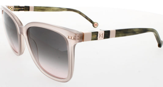 CAROLINA HERRERA CH 0045/S Frame GREEN NUDE Lens GREEN PINK