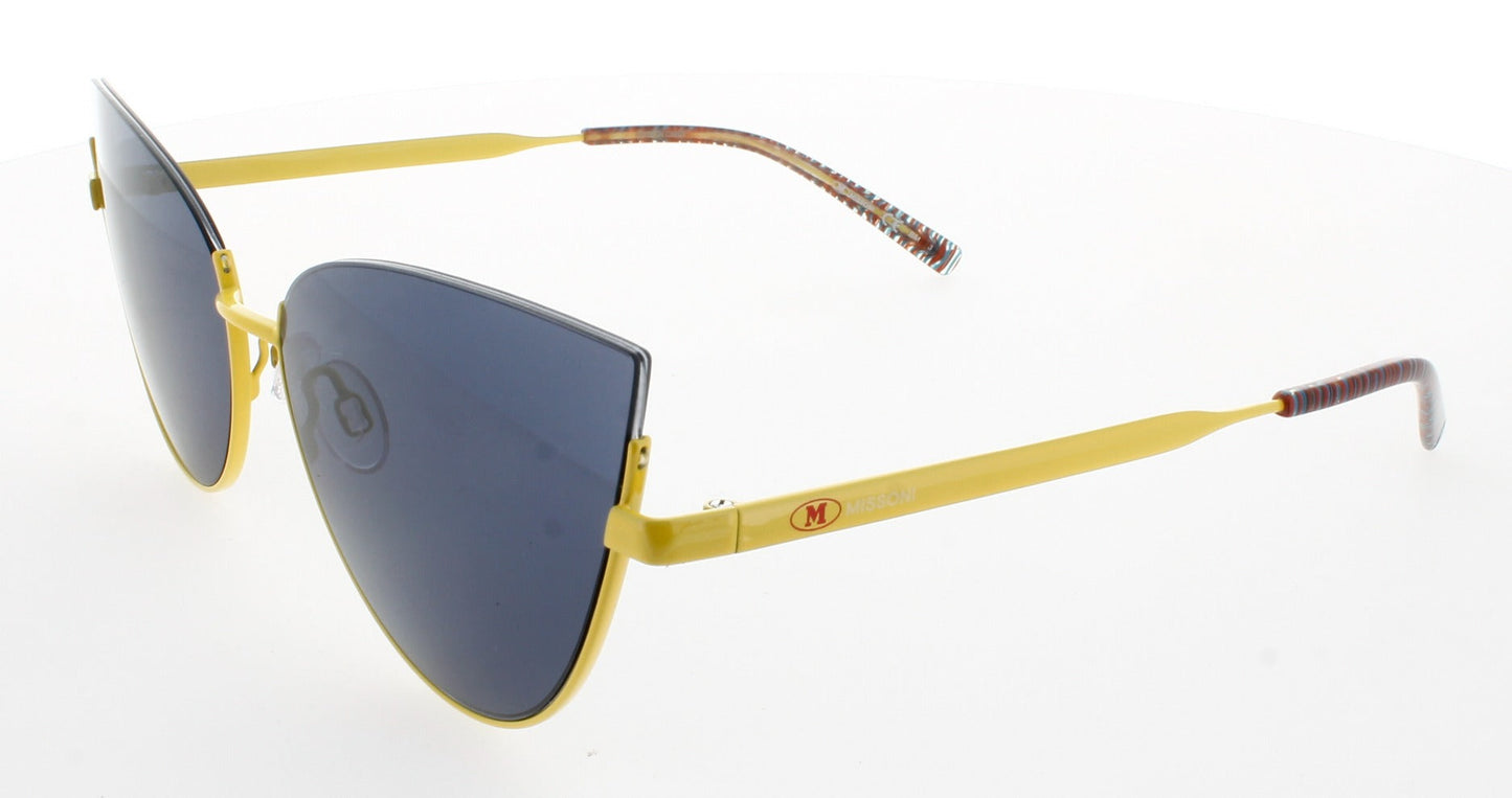 M MISSONI MMI 0100/S  Frame YELLOW Lens BLUE