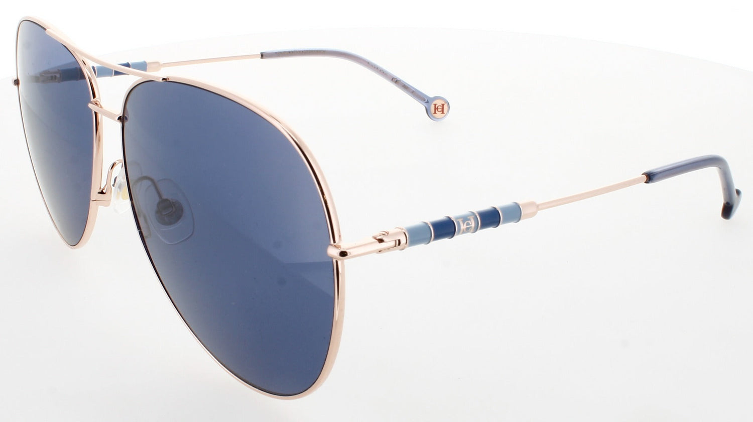 CAROLINA HERRERA CH 0034/S Frame GOLD COPP Lens BLUE