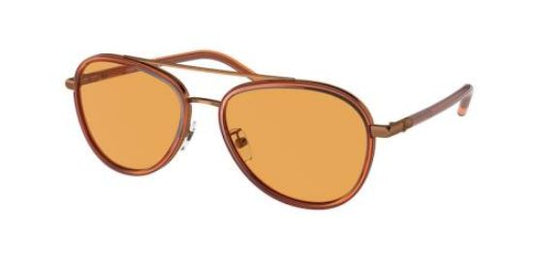 TORY BURCH 6089 Frame Solid Orange Lens Transparent Orange