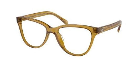 COACH 6202F Frame Transparent Honey Lens Demo
