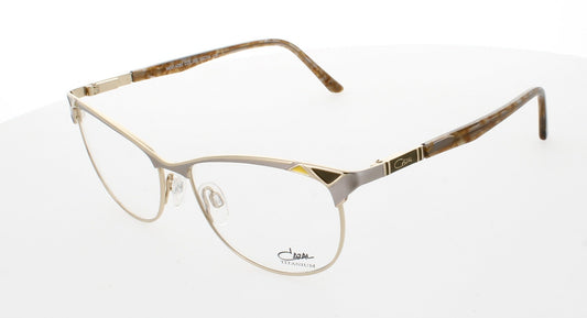 CAZAL 4282 Frame GOLD AMBER Lens DEMO