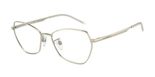 EMPORIO ARMANI 1133 Frame Shiny Pale Gold Lens Demo