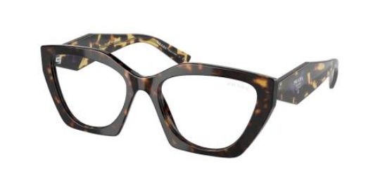 PRADA 26YS Frame Havana Lens Clear Blue Light Filter