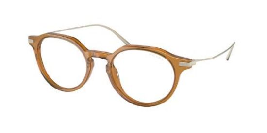 PRADA 12YS Frame Opsl Honey Lens Clear Blue Light Filter