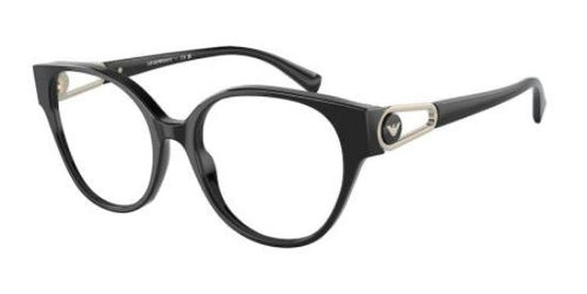 EMPORIO ARMANI 3211 Frame Shiny Black Lens Demo