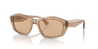 EMPORIO ARMANI 4187 Frame Shiny Transparent Brown Lens Light Brown