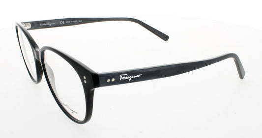 SALVATORE FERRAGAMO SF2911 Frame BLACK GREY MARBLE Lens DEMO