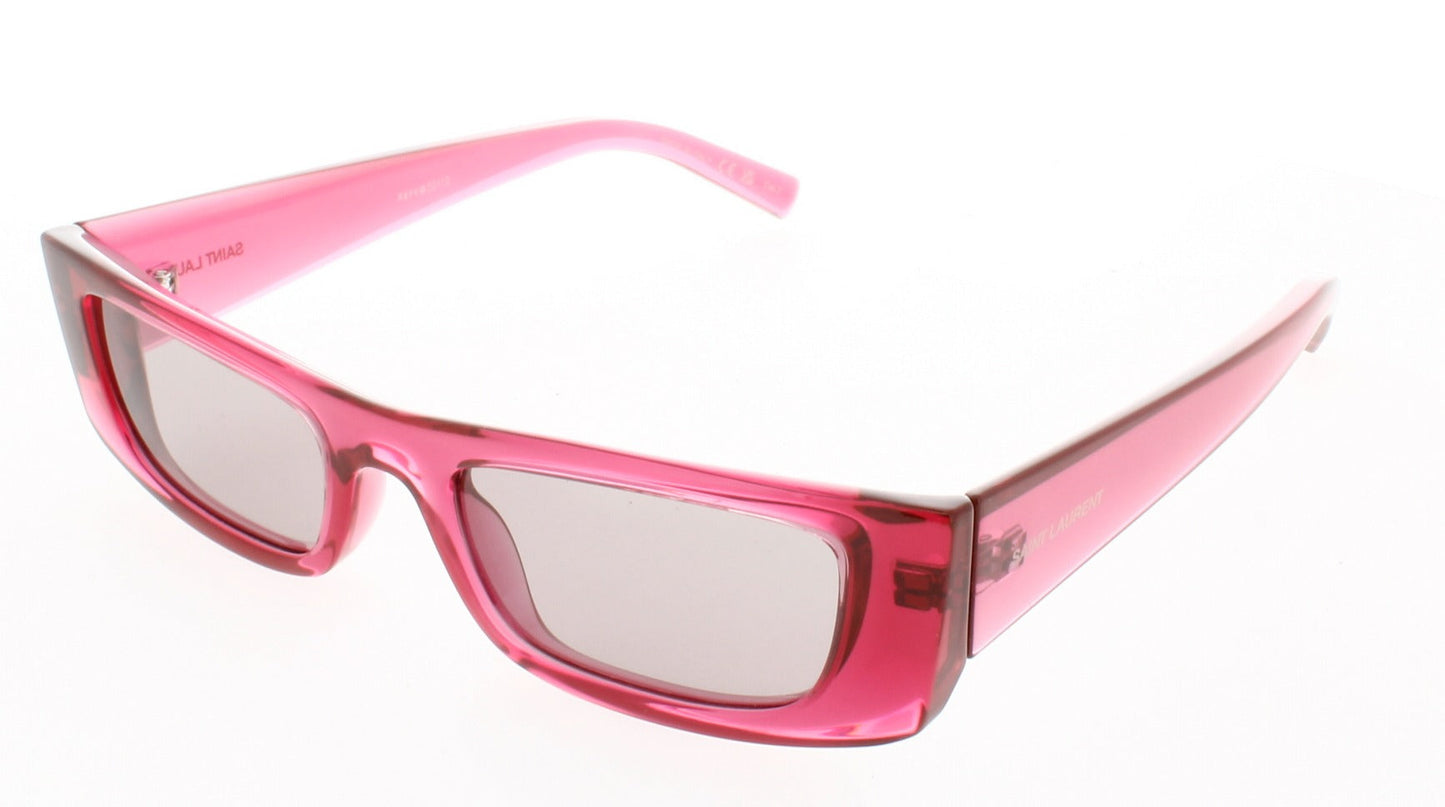 SAINT LAURENT SL553 Frame PINK Lens VIOLET