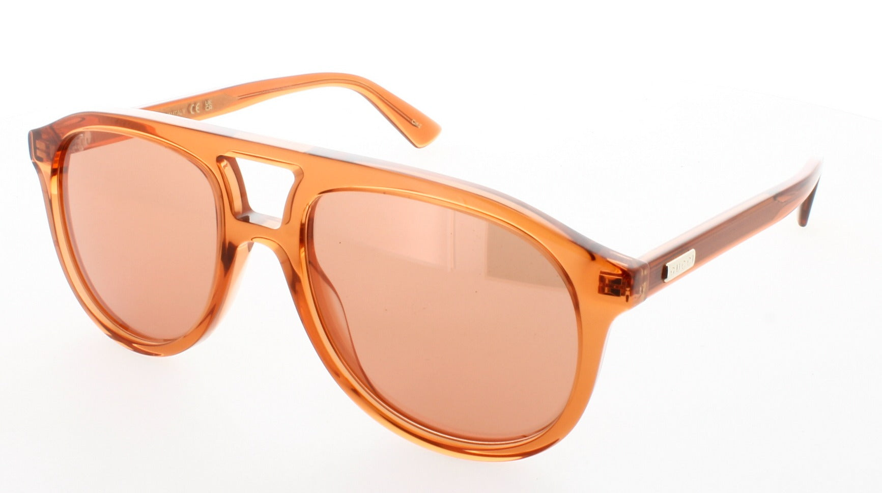 GUCCI GG1320S Frame ORANGE Lens ORANGE