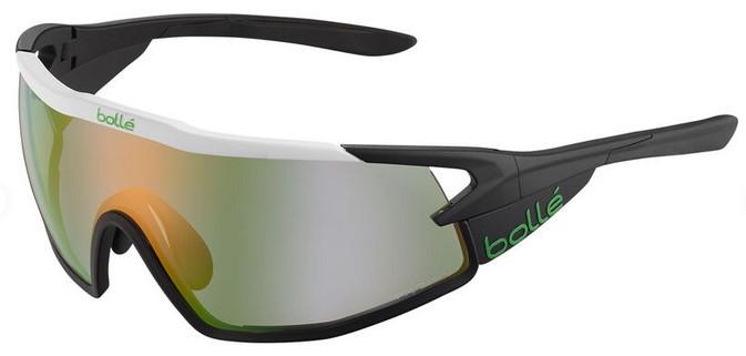 BOLLE B-ROCK PRO WHITE MATTE - PHANTOM CLEAR GREEN PHOTOCHROMIC